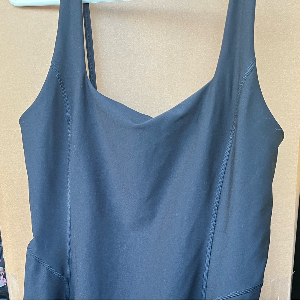 NWOT YPB Sculpt Lux Black Athletic Tennis Dress